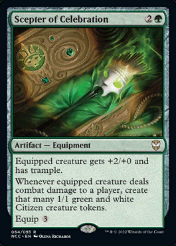 Scepter of Celebration [Streets of New Capenna Commander] (NCC 64)