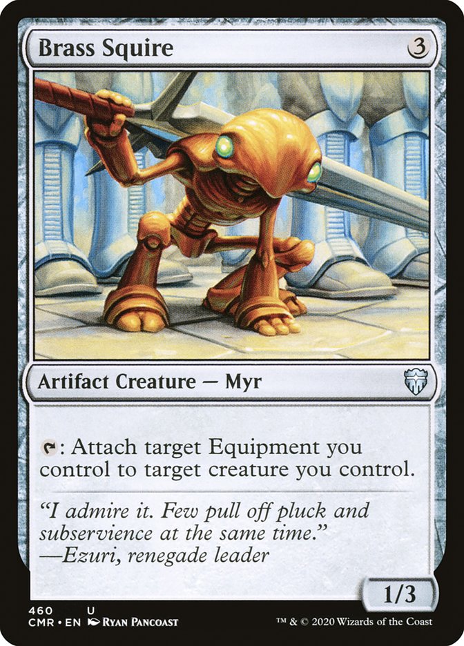 Brass Squire [Commander Legends] (CMR 460)