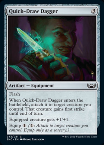 Quick-Draw Dagger [Streets of New Capenna] (SNC 243)