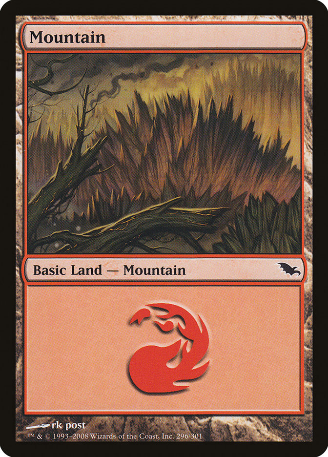 Mountain (#296) [Shadowmoor] (SHM 296)