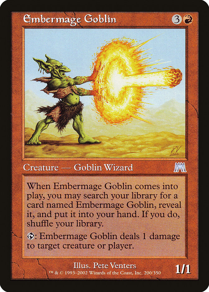Embermage Goblin [Onslaught] (ONS 200)