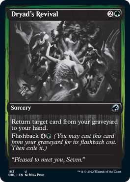 Dryad's Revival [Innistrad: Double Feature] (DBL 183)