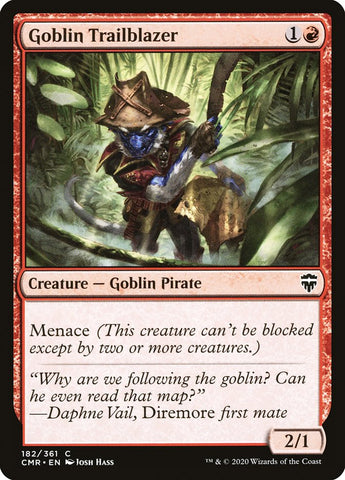 Goblin Trailblazer [Commander Legends] (CMR 182)