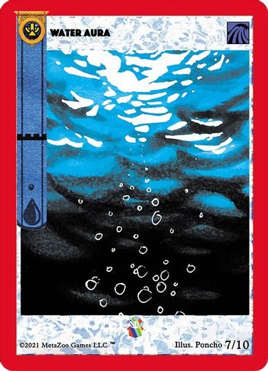 Water Aura (Box Topper) [Cryptid Nation: First Edition]