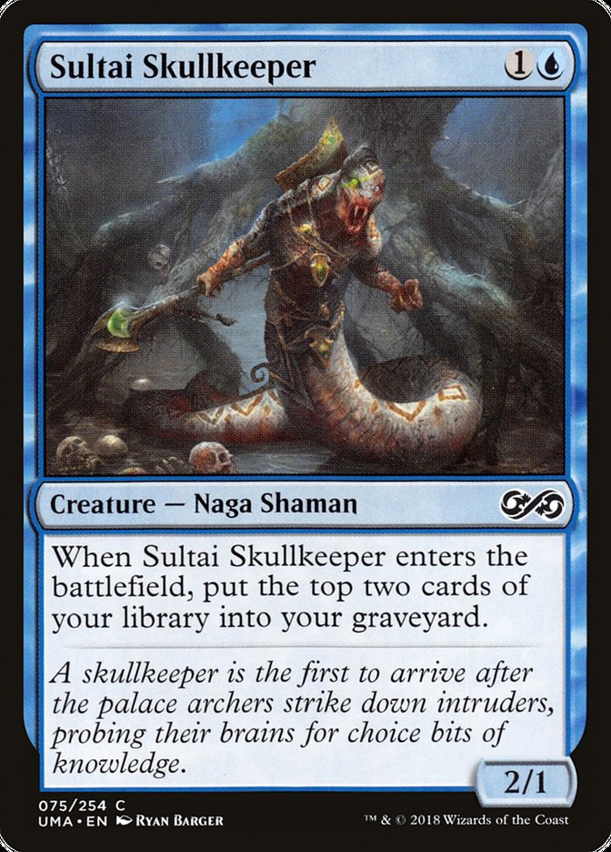 Sultai Skullkeeper [Ultimate Masters] (UMA 75)