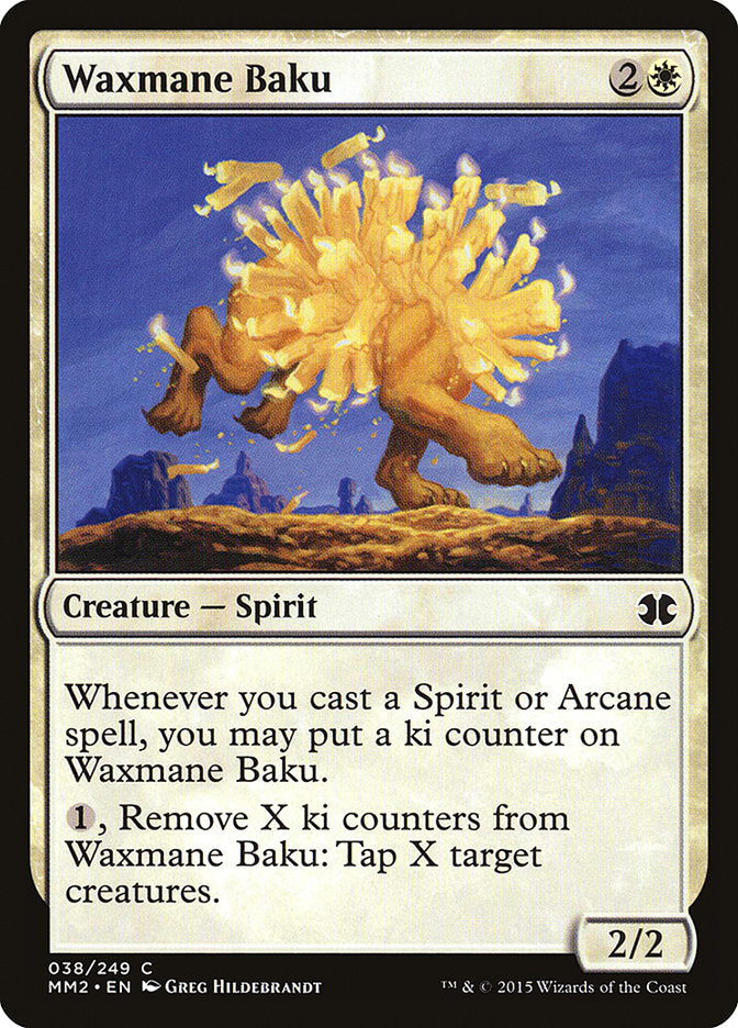 Waxmane Baku [Modern Masters 2015] (MM2 38)
