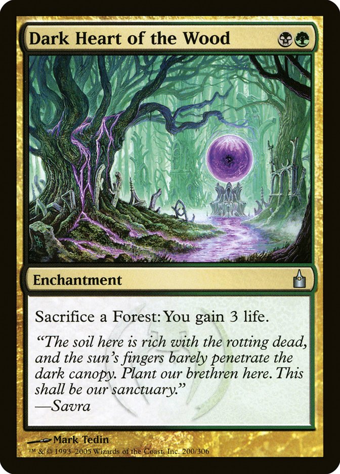 Dark Heart of the Wood [Ravnica: City of Guilds] (RAV 200)