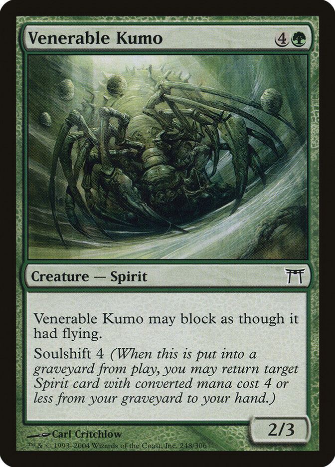 Venerable Kumo [Champions of Kamigawa] (CHK 248)