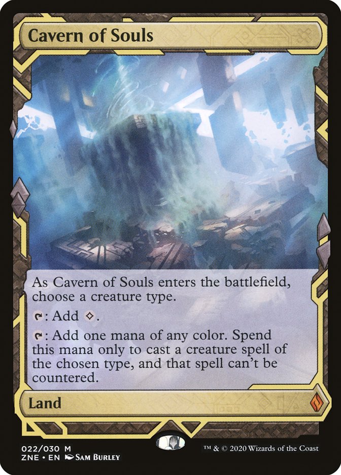 Cavern of Souls [Zendikar Rising Expeditions] (ZNE 22)