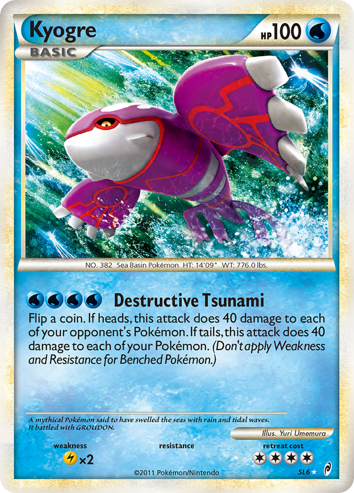 Kyogre (SL6) [Call of Legends]