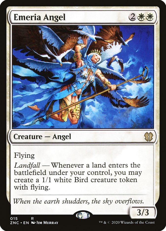 Emeria Angel [Zendikar Rising Commander] (ZNC 15)