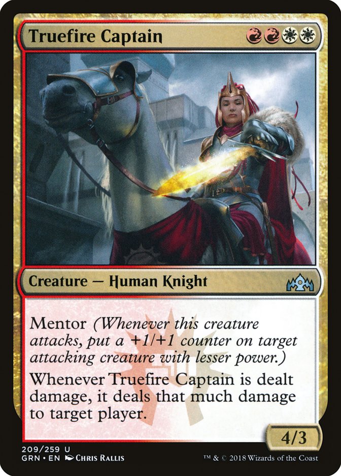 Truefire Captain [Guilds of Ravnica] (GRN 209)