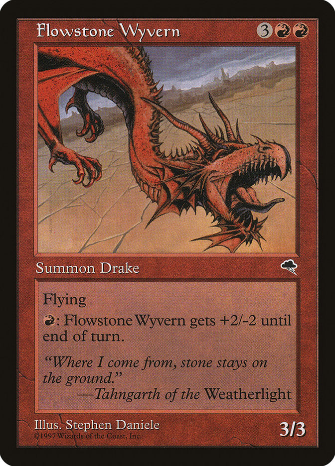 Flowstone Wyvern [Tempest] (TMP 176)