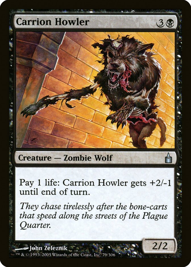 Carrion Howler [Ravnica: City of Guilds] (RAV 79)