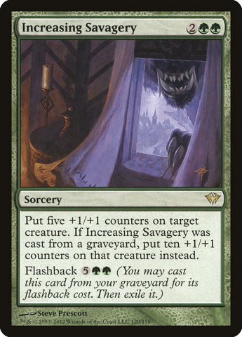 Increasing Savagery [Dark Ascension] (DKA 120)