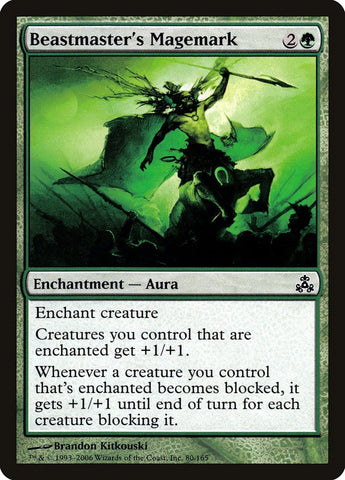 Beastmaster's Magemark [Guildpact] (GPT 80)