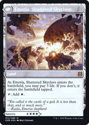 Emeria's Call // Emeria, Shattered Skyclave  [Zendikar Rising Prerelease Promos] (PZNR 12S)