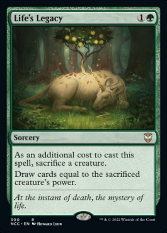 Life's Legacy [Streets of New Capenna Commander] (NCC 300)