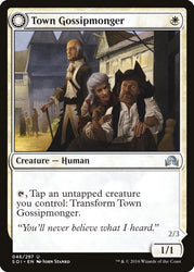 Town Gossipmonger // Incited Rabble [Shadows over Innistrad] (SOI 46)