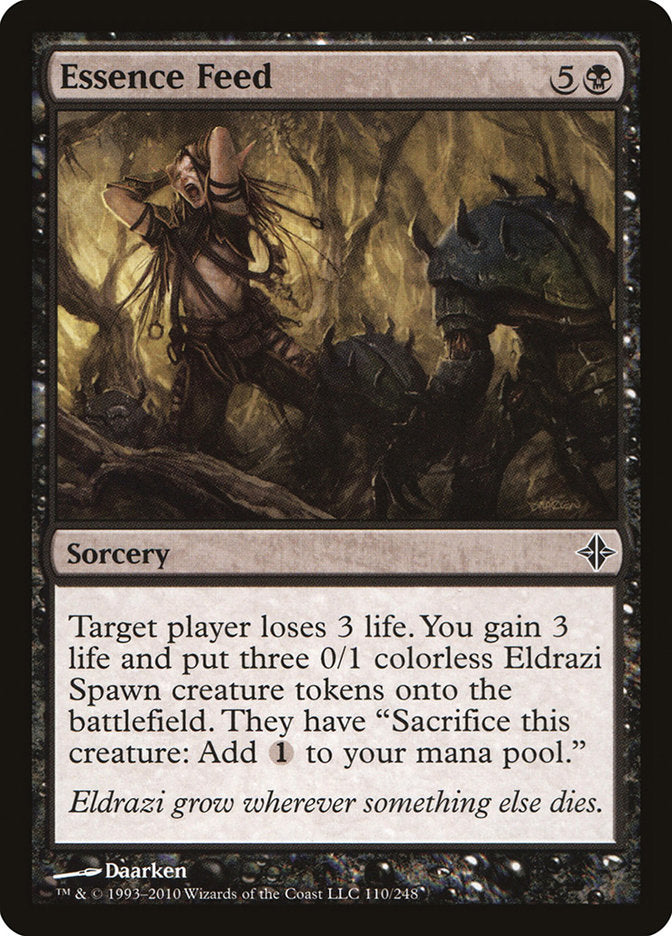 Essence Feed [Rise of the Eldrazi] (ROE 110)