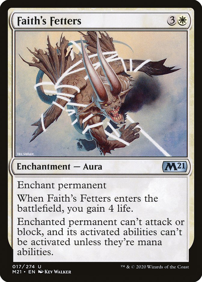 Faith's Fetters [Core Set 2021] (M21 17)
