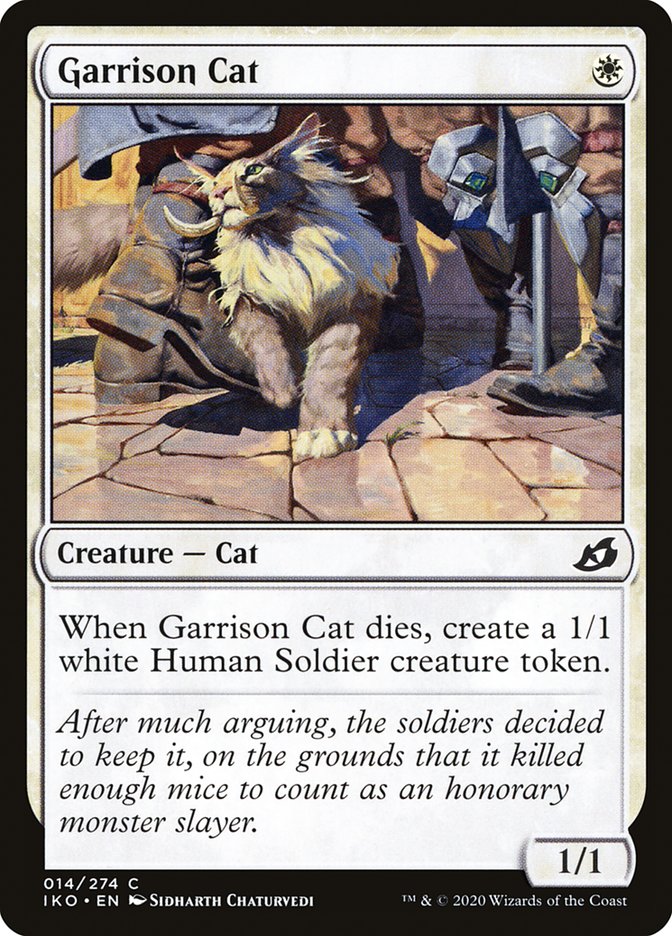 Garrison Cat [Ikoria: Lair of Behemoths] (IKO 14)