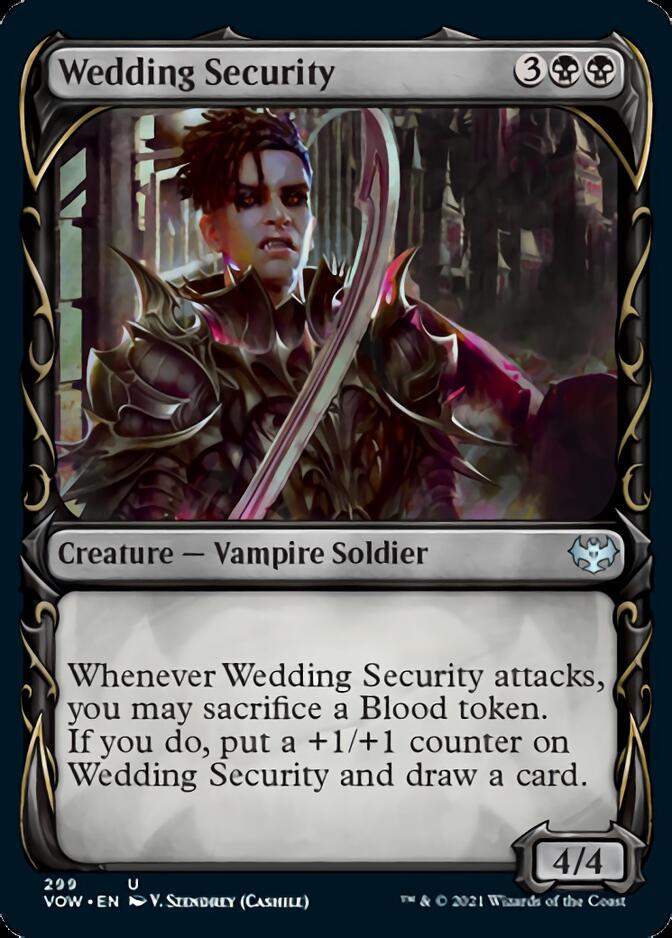 Wedding Security (Showcase Fang Frame) [Innistrad: Crimson Vow] (VOW 299)