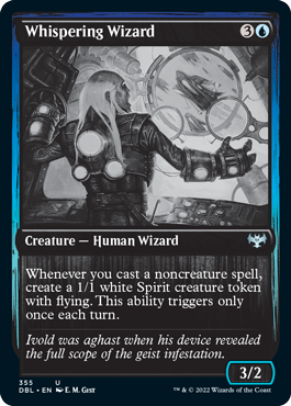 Whispering Wizard [Innistrad: Double Feature] (DBL 355)
