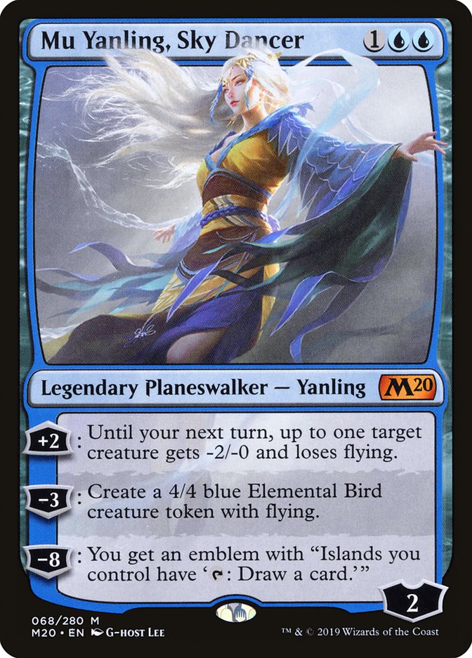 Mu Yanling, Sky Dancer [Core Set 2020] (M20 68)