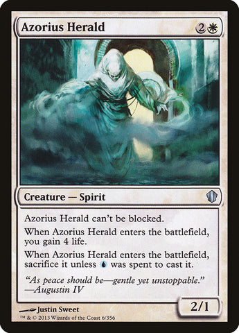 Azorius Herald [Commander 2013] (C13 6)