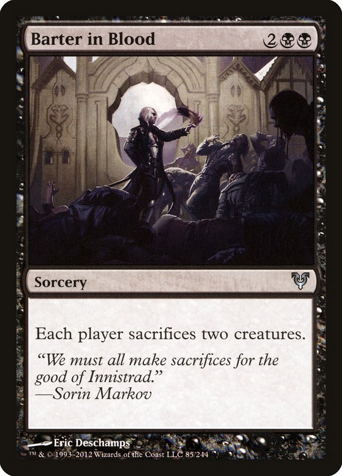 Barter in Blood [Avacyn Restored] (AVR 85)