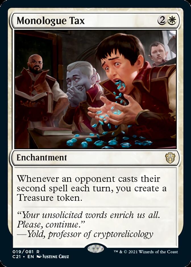 Monologue Tax [Commander 2021] (C21 19)