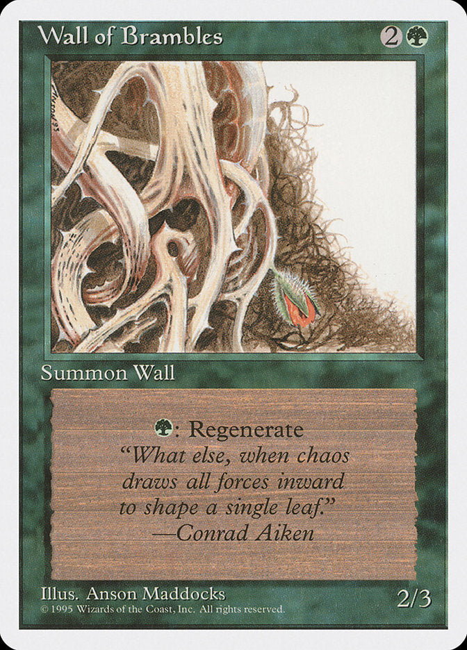 Wall of Brambles [Fourth Edition] (4ED 282)