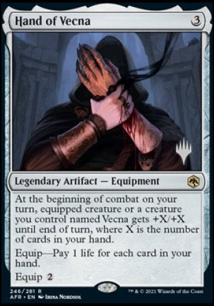 Hand of Vecna (Promo Pack) [Dungeons & Dragons: Adventures in the Forgotten Realms Promos] (PAFR 246)