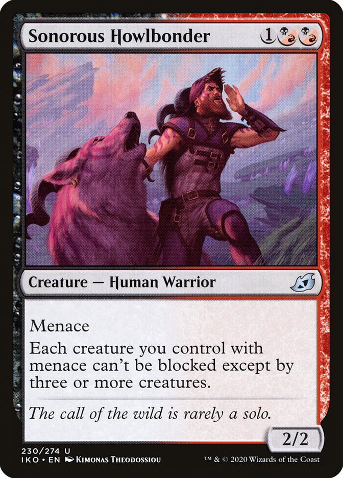 Sonorous Howlbonder [Ikoria: Lair of Behemoths] (IKO 230)