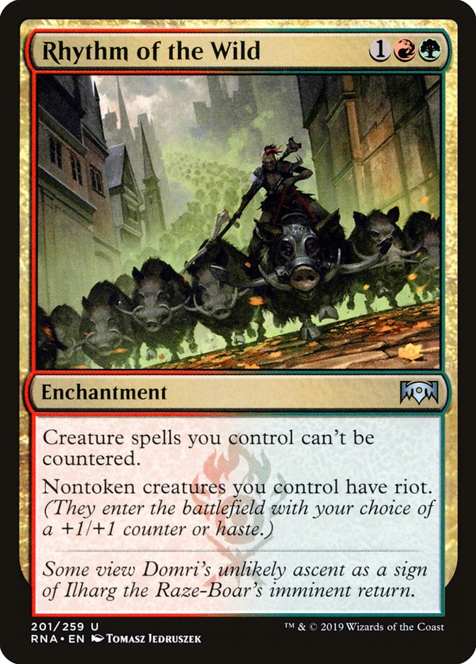 Rhythm of the Wild [Ravnica Allegiance] (RNA 201)