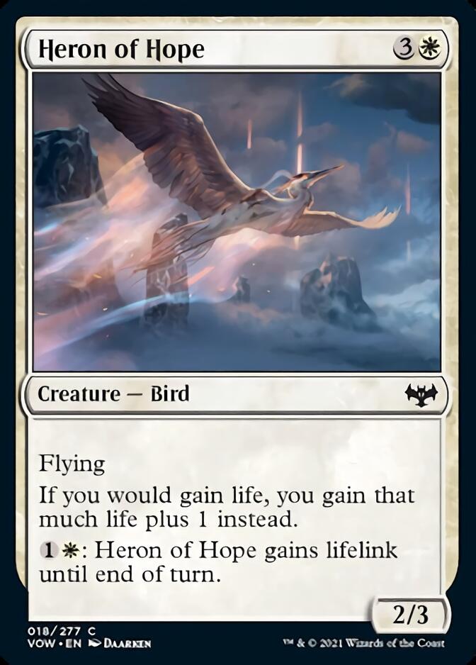 Heron of Hope [Innistrad: Crimson Vow] (VOW 18)
