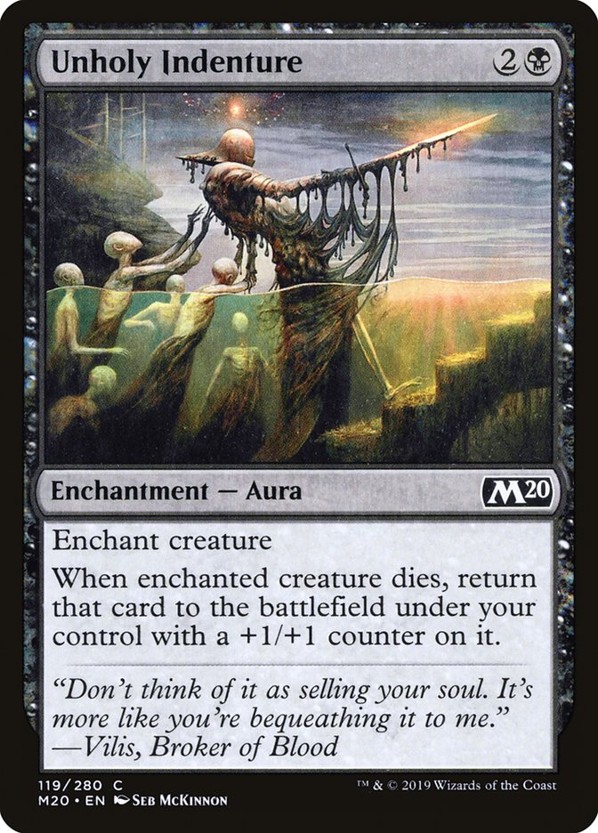 Unholy Indenture [Core Set 2020] (M20 119)
