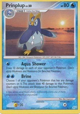 Prinplup (6/12) [Diamond & Pearl: Trainer Kit]