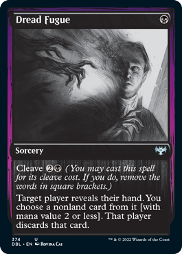Dread Fugue [Innistrad: Double Feature] (DBL 374)