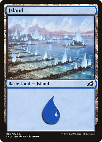 Island (#265) [Ikoria: Lair of Behemoths] (IKO 265)