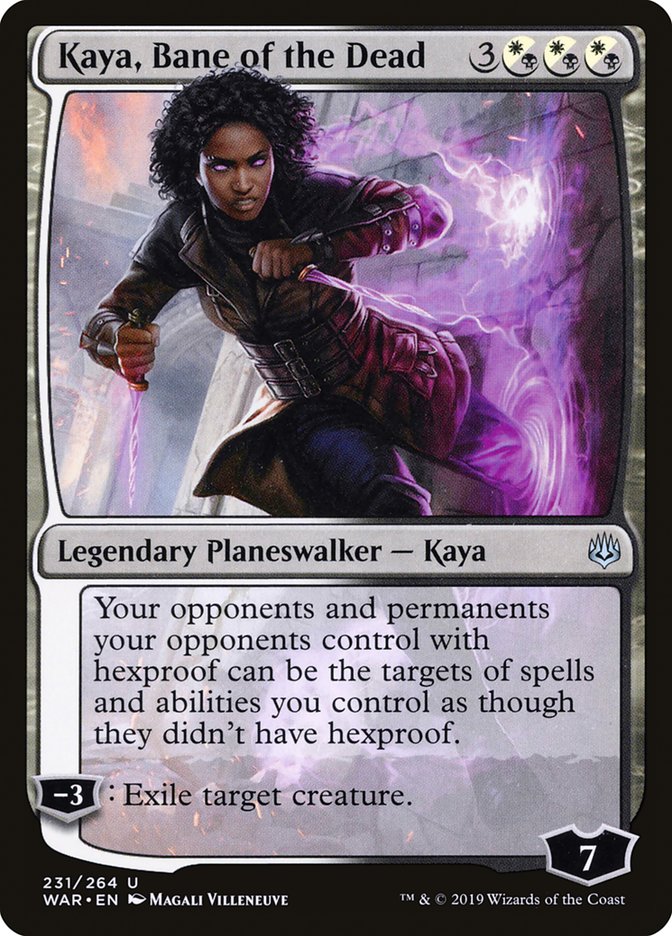 Kaya, Bane of the Dead [War of the Spark] (WAR 231)