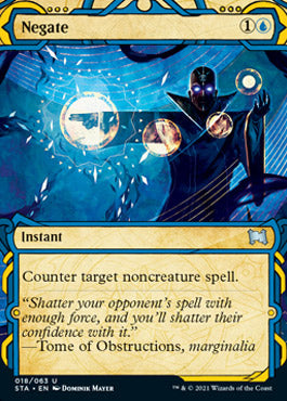 Negate (Etched Foil) [Strixhaven Mystical Archive] (STA 18)