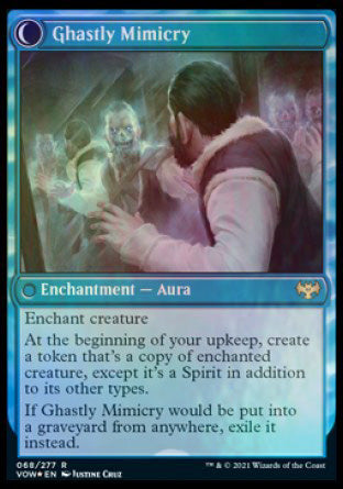 Mirrorhall Mimic // Ghastly Mimicry [Innistrad: Crimson Vow Prerelease Promos] (PVOW 68)