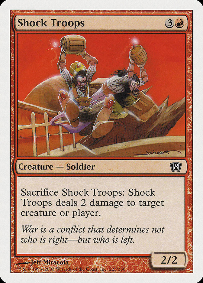 Shock Troops [Eighth Edition] (8ED 223)