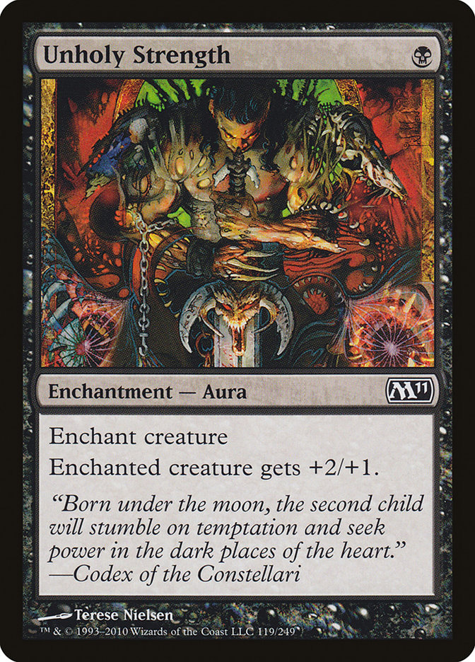 Unholy Strength [Magic 2011] (M11 119)