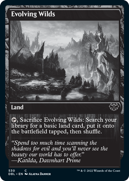 Evolving Wilds (530) [Innistrad: Double Feature] (DBL 530)