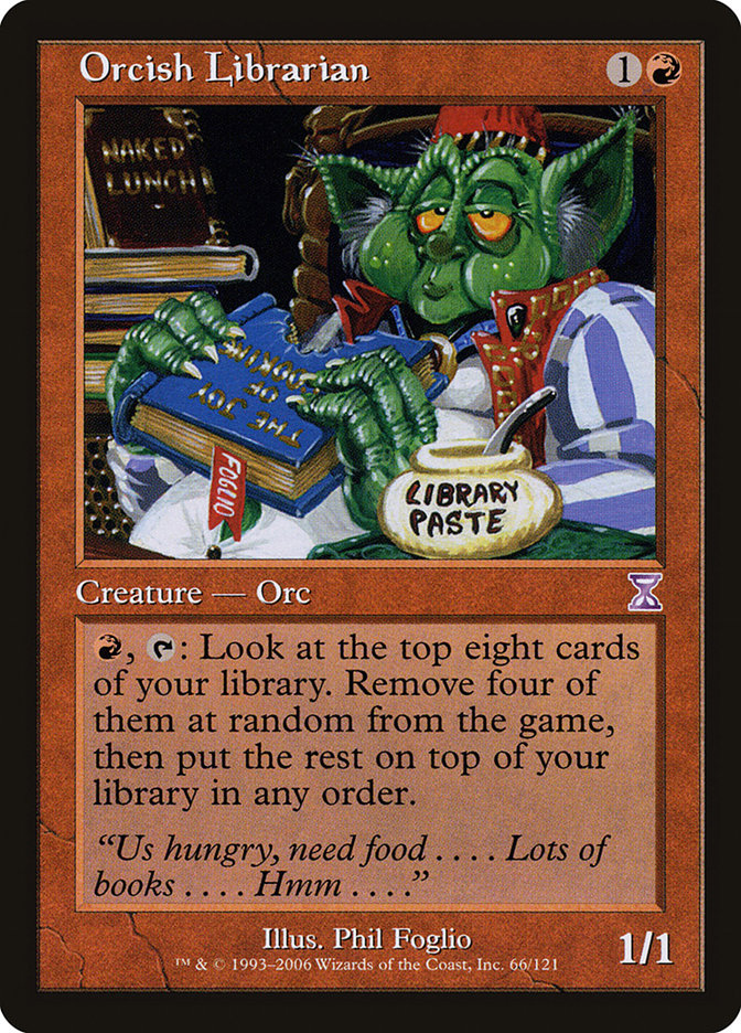 Orcish Librarian [Time Spiral Timeshifted] (TSB 66)