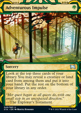 Adventurous Impulse [Strixhaven Mystical Archive] (STA 49)
