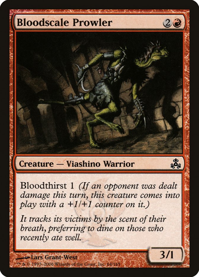 Bloodscale Prowler [Guildpact] (GPT 64)